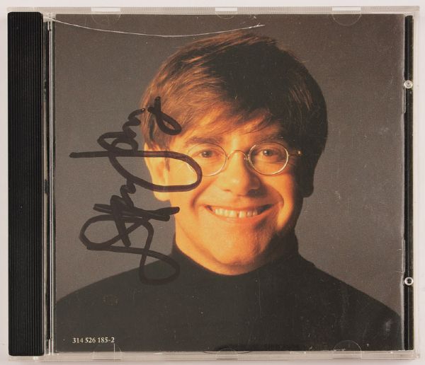 Elton John Signed CD