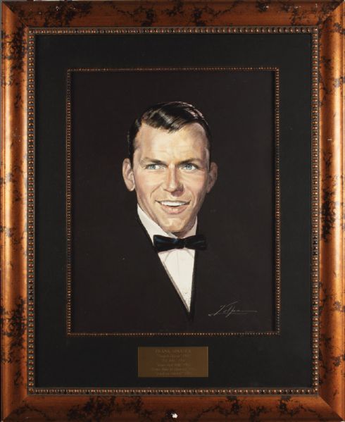 Frank Sinatra Portrait by Nicholas Volpe