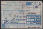 River Phoenix Signed Amex Receipt