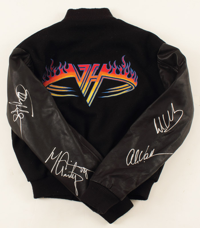 Van Halen Signed Leather Tour Jacket
