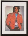 Michael Jackson Signed "Beat It" Poster