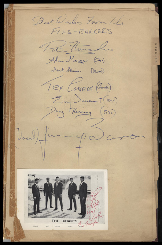Lot Detail 1960 s British Bands Signed Scrapbook Archive lot-detail-1960-s-british-bands-signed-scrapbook-archive