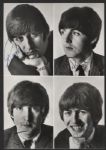 Beatles Facsimile Signed Fan Club Photo Card