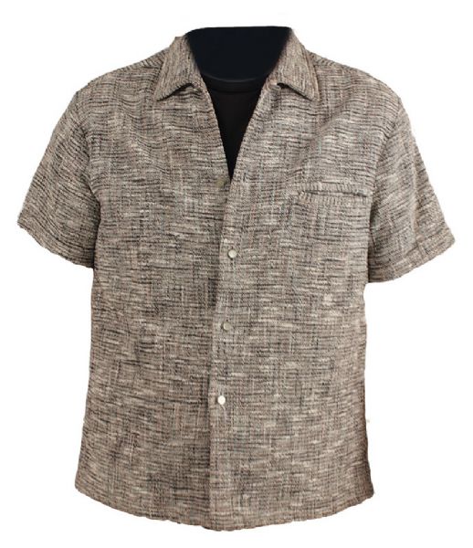 Elvis Presley 1950s Owned & Worn Custom Made Short-Sleeved Shirt
