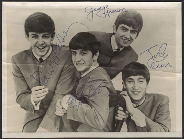 Beatles Signed Original Photograph