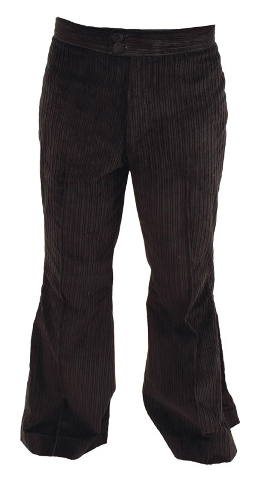 mens black bell bottom pants
