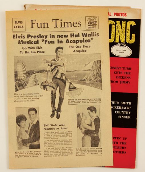Elvis Presley "Fun in Acapulco" Promotion and Grand Ole Opry Program