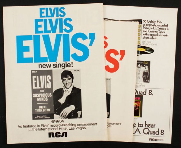 Elvis Presley Original RCA Promotions