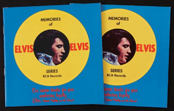 Memories of Elvis RCA 45s