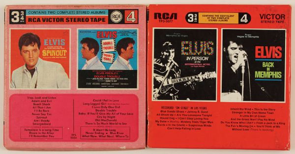 Elvis Presley Original Reel to Reel Tapes