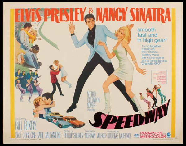 Elvis Presley "Speedway" Original Poster