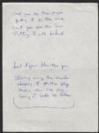 Kurt Cobain Handwritten Lyrics