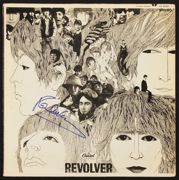 Paul McCartney Signed Beatles "Revolver" Album