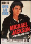 Michael Jackson Original Concert Poster