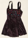 Whitney Houston Worn Black Dress With Sequins
