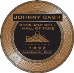 Johnny Cash Rock and Roll Hall of Fame Inductee Permanent Plaque