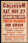 Grand Ole Opry Original Concert Poster