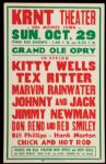 Grand Ole Opry Original Concert Poster