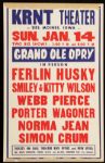 Grand Ole Opry  Original Concert  Poster