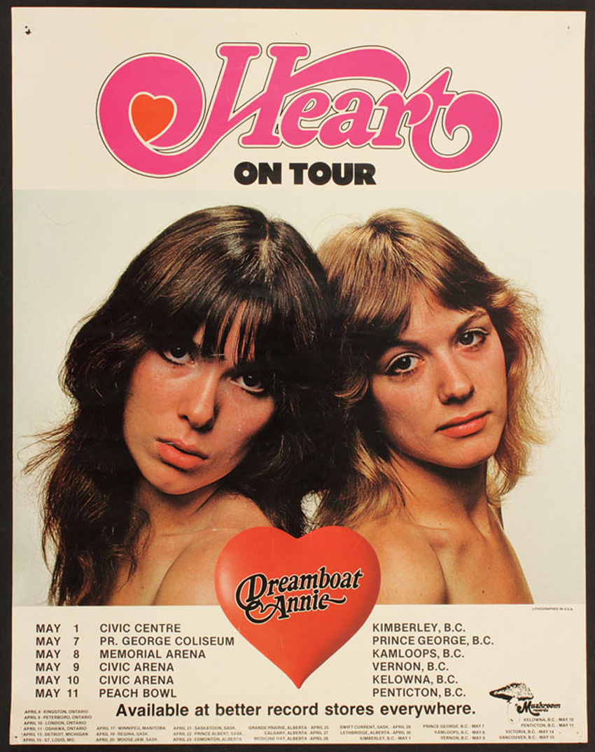 heart 1981 tour