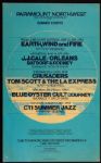 Earth, Wind and Fire Original Concert Poster 