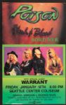 Poison Original Concert Poster
