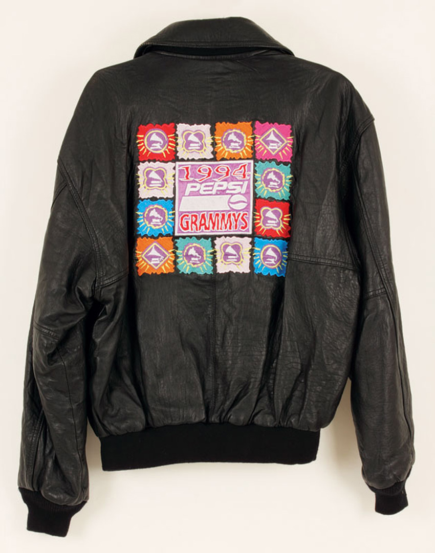 Lot Detail - 1994 Grammys Embroidered Leather Jacket