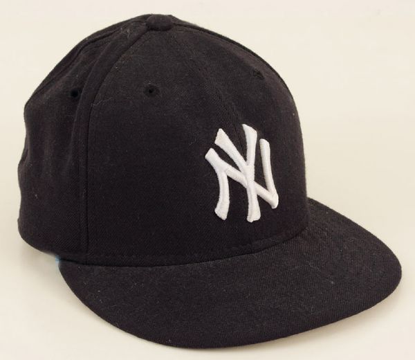 Lot Detail - Alfonso Soriano New York Yankees Worn Cap