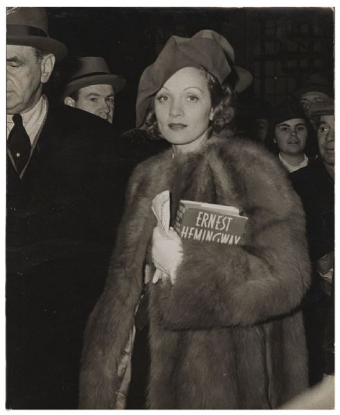 Marlene Dietrich Original Hans Knopf Stamped Photographs