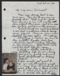 Mobster Anthony Spilotro Handwritten Letter to Son Vincent