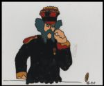Beatles Original Peter Max Signed Yellow Submarine Cell