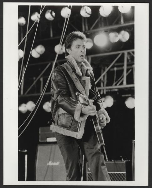 Paul McCartney Wings "Back To The Egg" Original Photograph