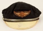 Elvis Presley Owned & Worn, Signed & Inscribed To Gary Pepper Harley Davidson Motorcycle Hat