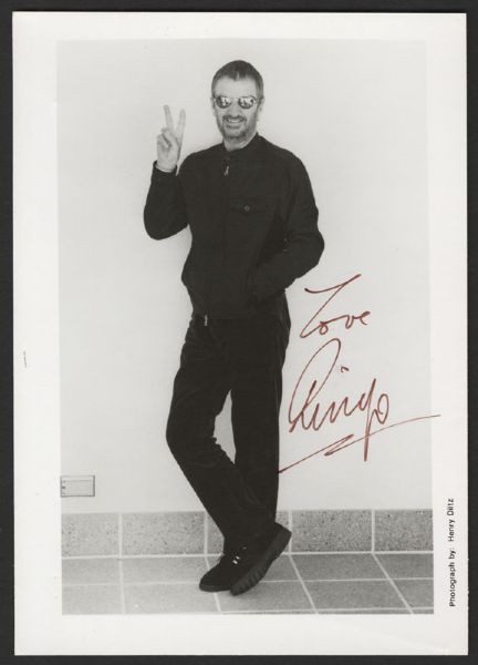 Ringo Star Signed Photograph