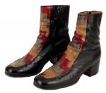 Elvis Presley Owned & Worn Patchwork Leather Boots