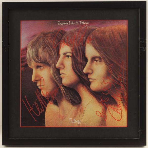 Emerson, Lake & Palmer Signed "Trilogy" Album