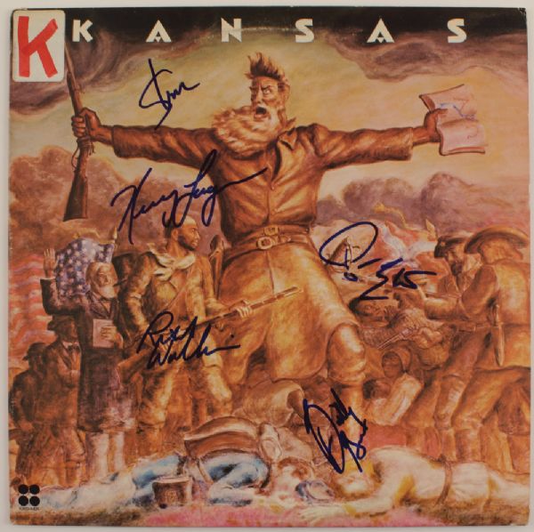 Kansas Signed Album