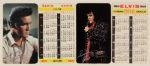 Elvis Presley Original Playing Card Calendars (4)