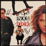 INXS Signed Kick Album