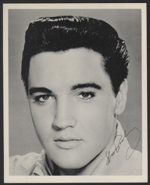 Elvis Presley Signed Original Photograph