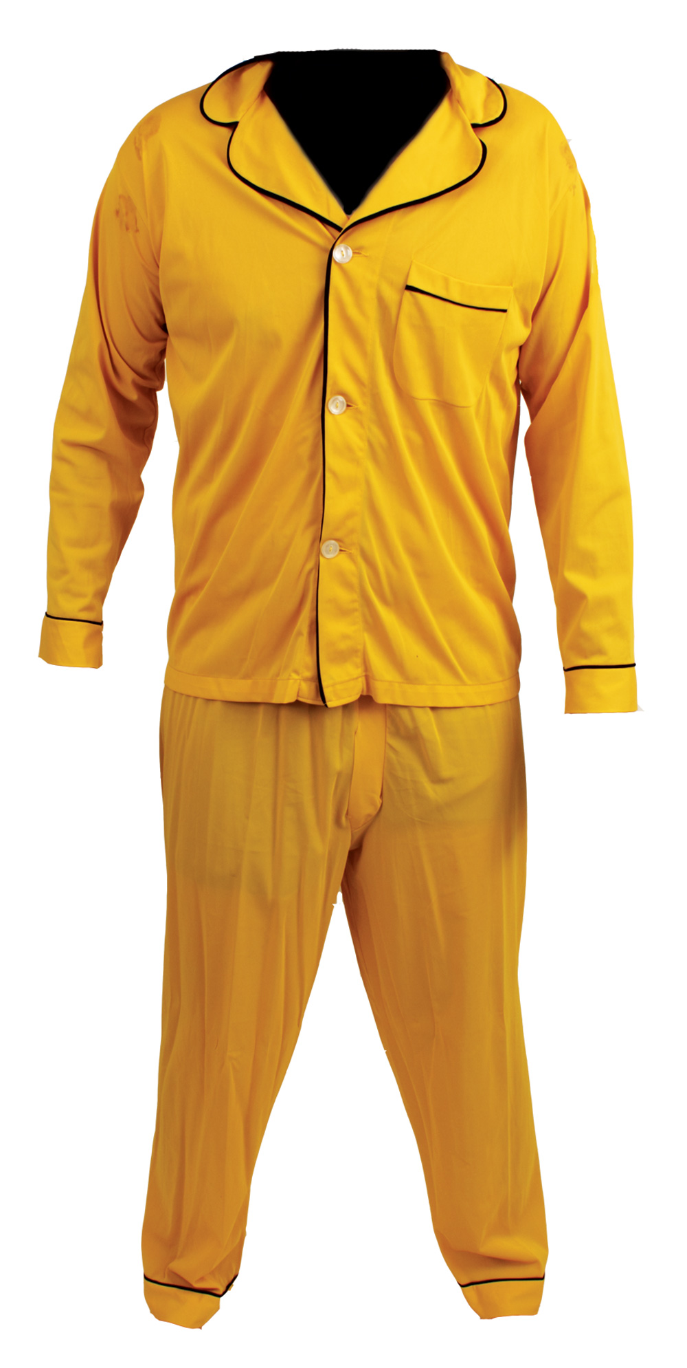 Lot Detail Elvis Presley Owned and Worn Yellow Pajamas