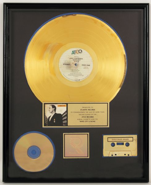 Pete Townshend Original RIAA Gold Award