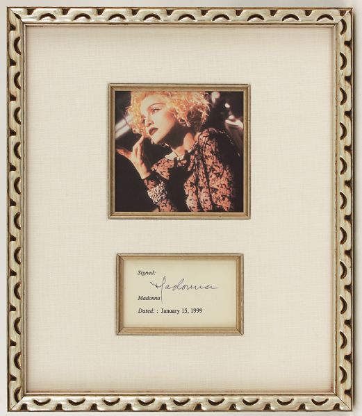 Madonna Signature Display