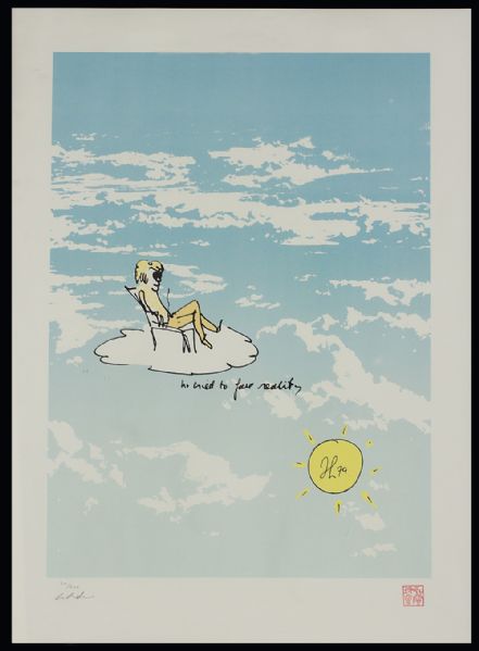 John Lennon "He Tried to Face Reality" Limited Edition Lithograph from "This Is My Story Both Humble and True" Series
