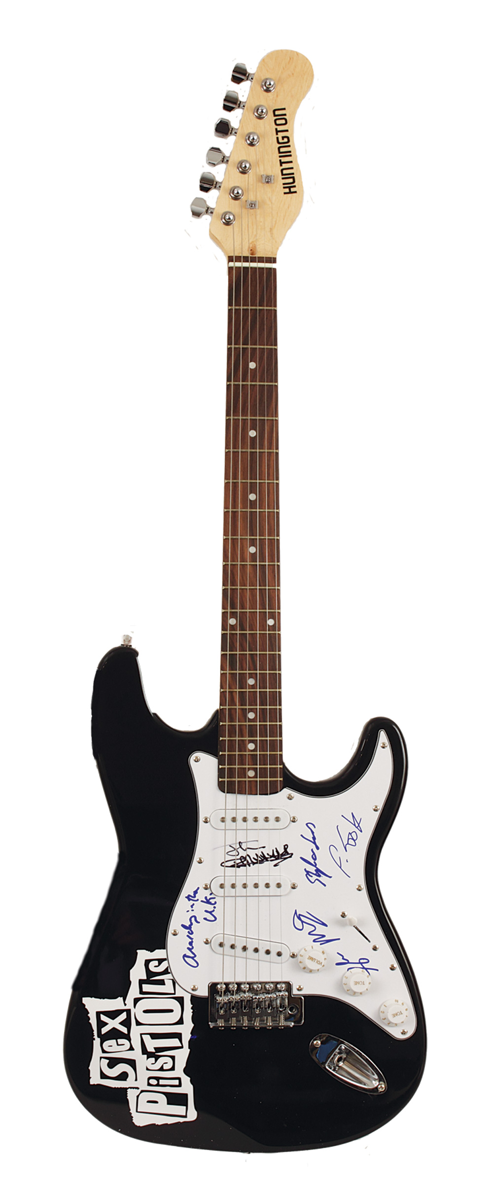 通販でクリスマス Lot Detail - Sex Pistols Signed Electric Guitar 洋楽