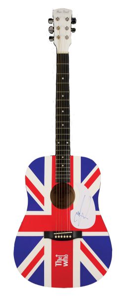 The Who: Pete Townshend Signed Acoustic Guitar 
