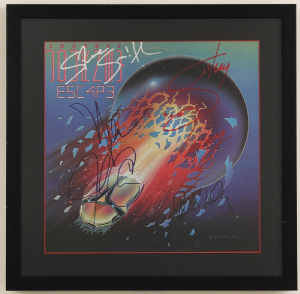 Journey Signed "Escape" Album