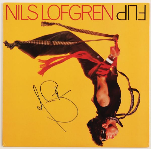 Nils Lofgren Signed "Flip" Album