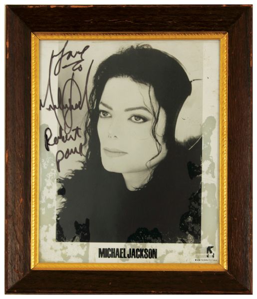Michael Jackson Signed & Inscribed Photograph                                
