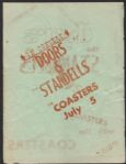 Jim Morrison Signed & Inscribed Original 1967 Concert Program